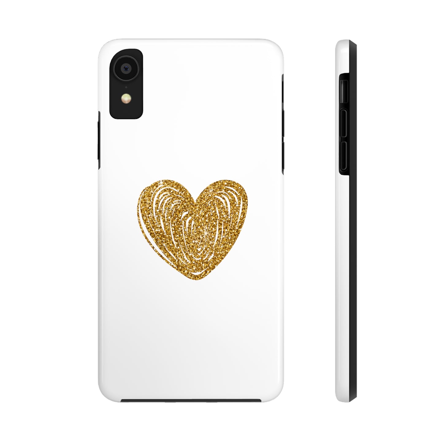 Golden Heart Phone Case