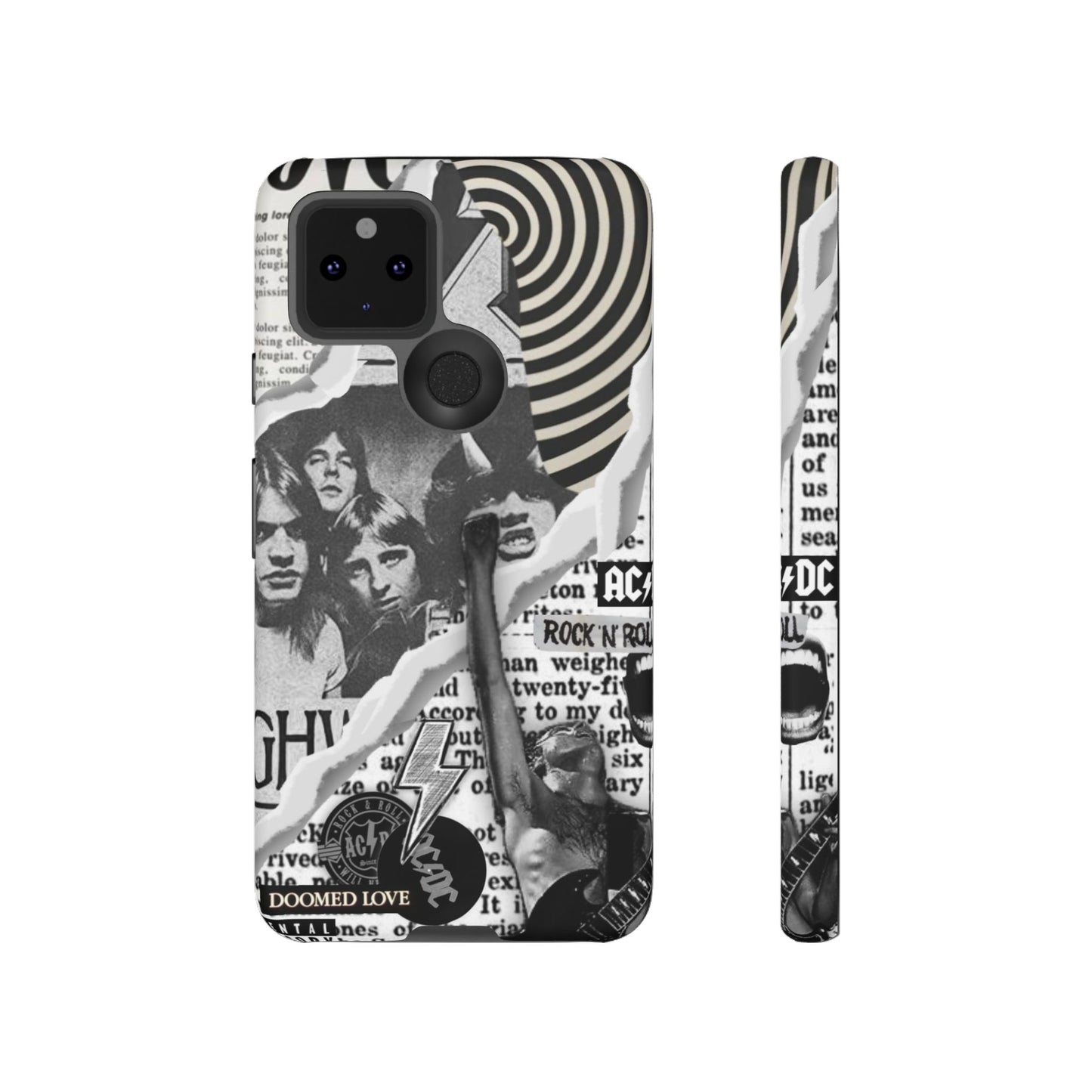 Rock Band Phone Case | Tough Cases, AC/DC Design, Music Lover Gift, Unique Phone Accessory, Birthday Present