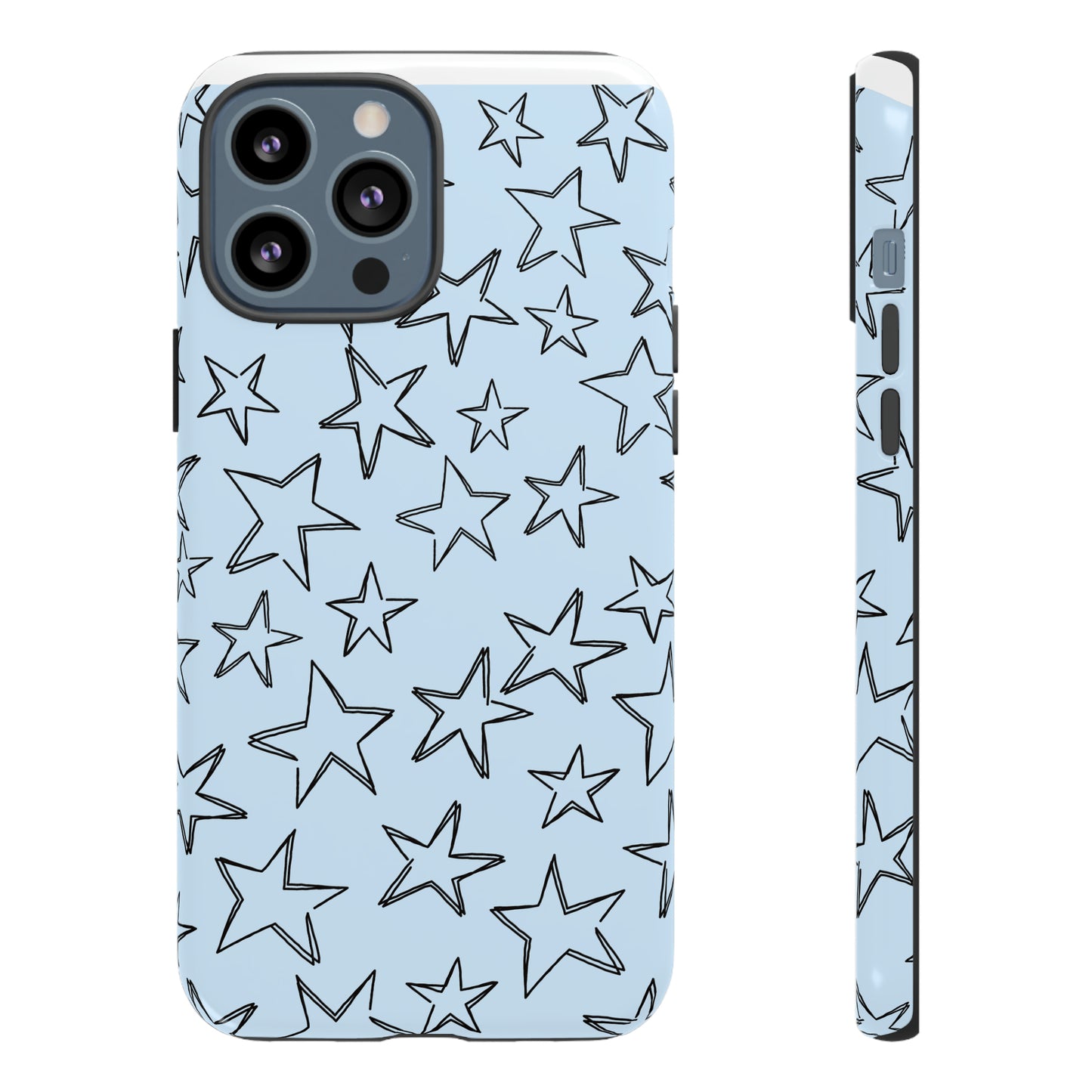 Light Blue Star Case
