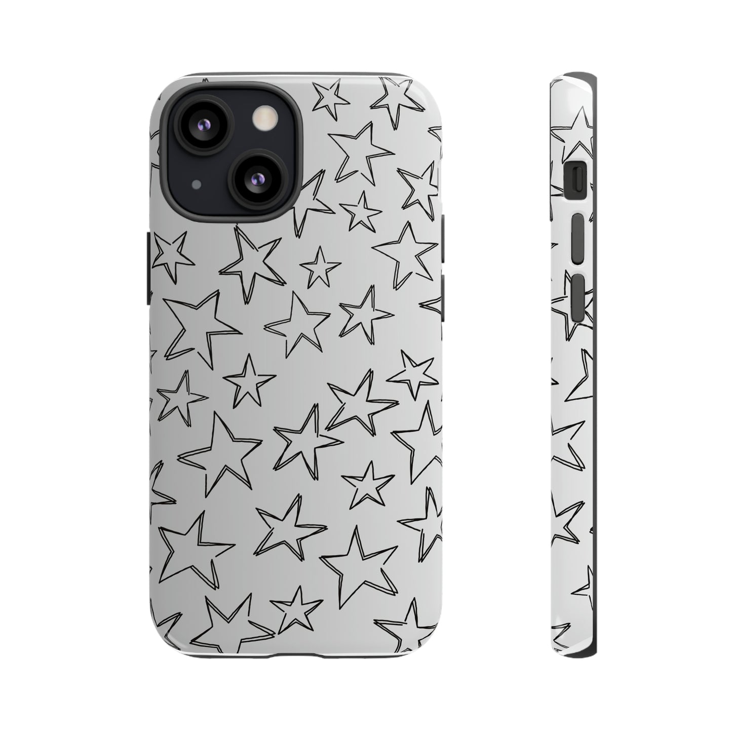 Black to White Fade Star Case