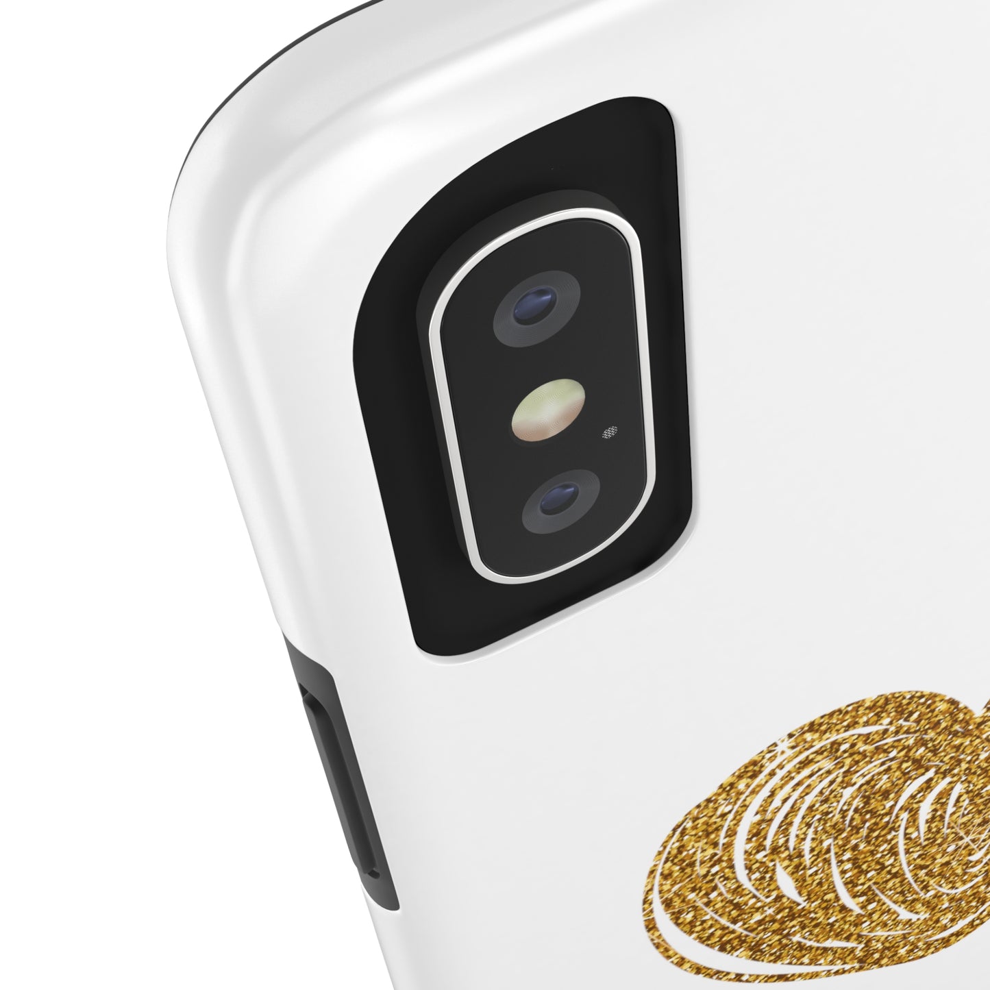 Golden Heart Phone Case