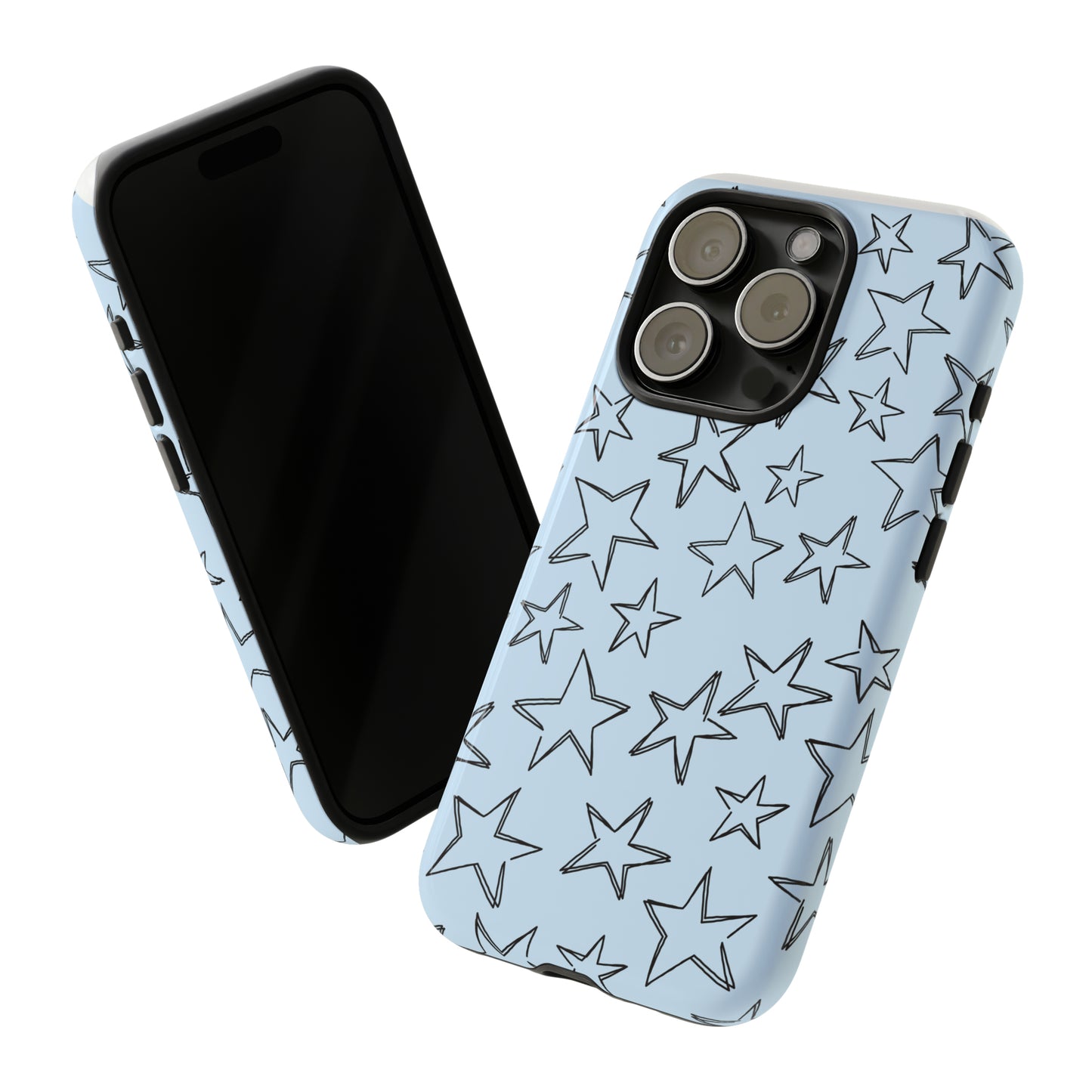Light Blue Star Case