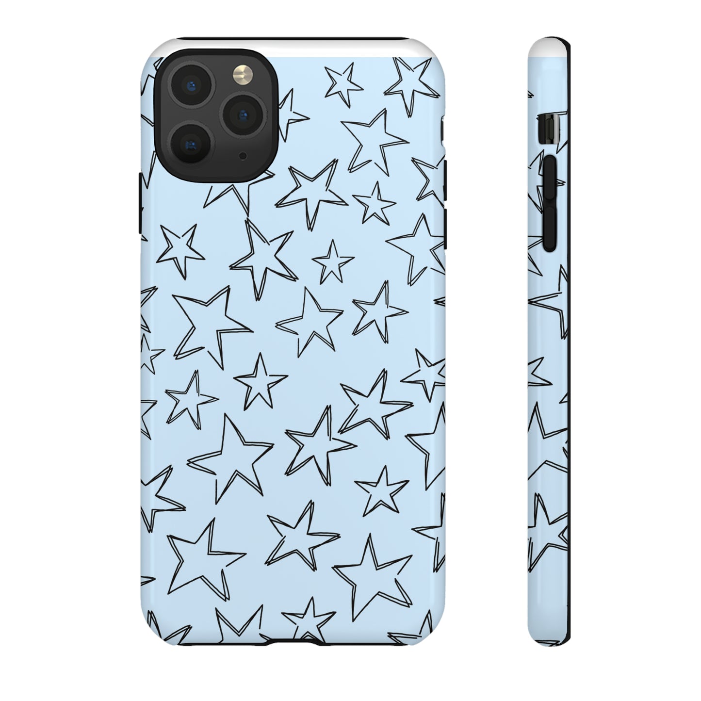 Light Blue Star Case