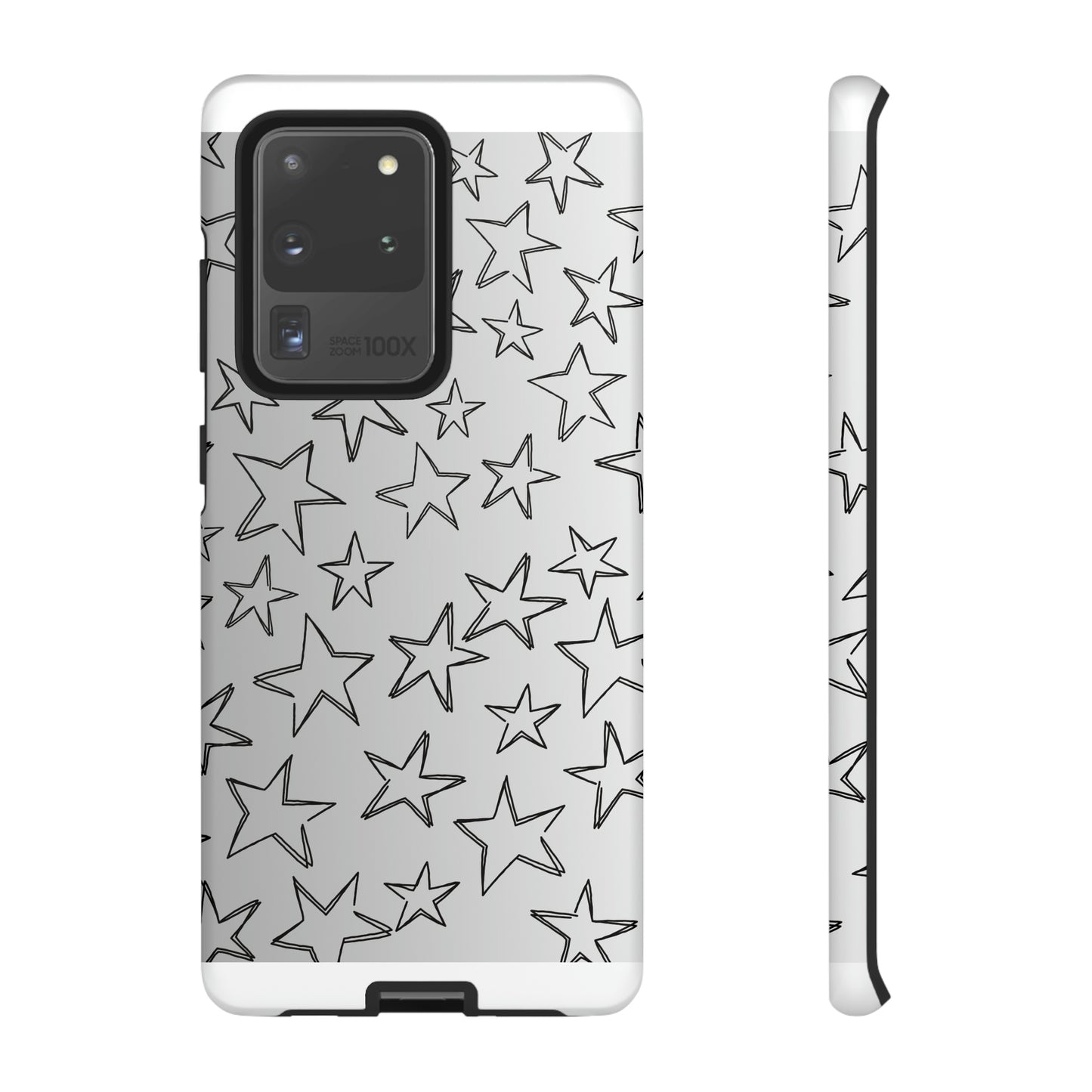 Black to White Fade Star Case
