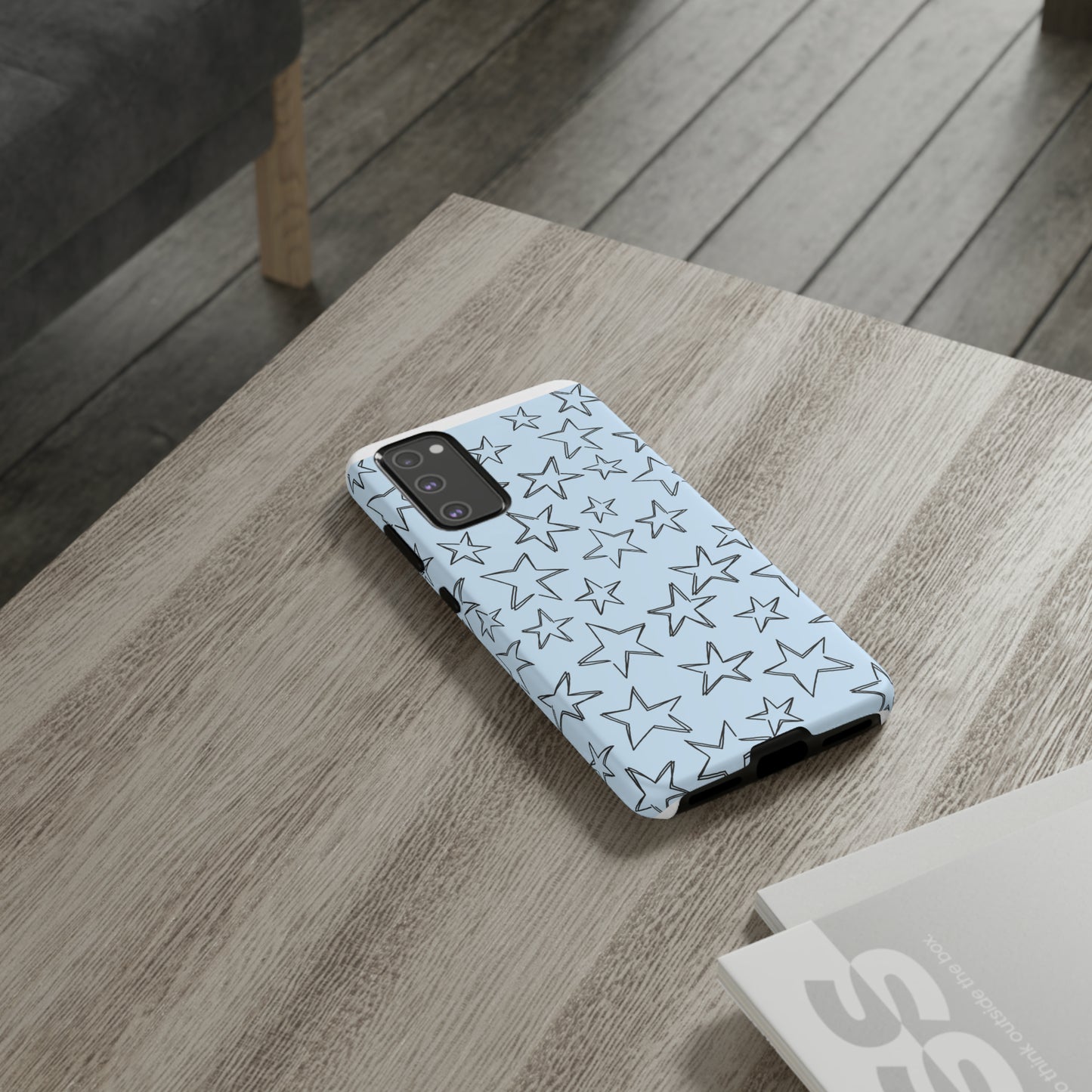 Light Blue Star Case