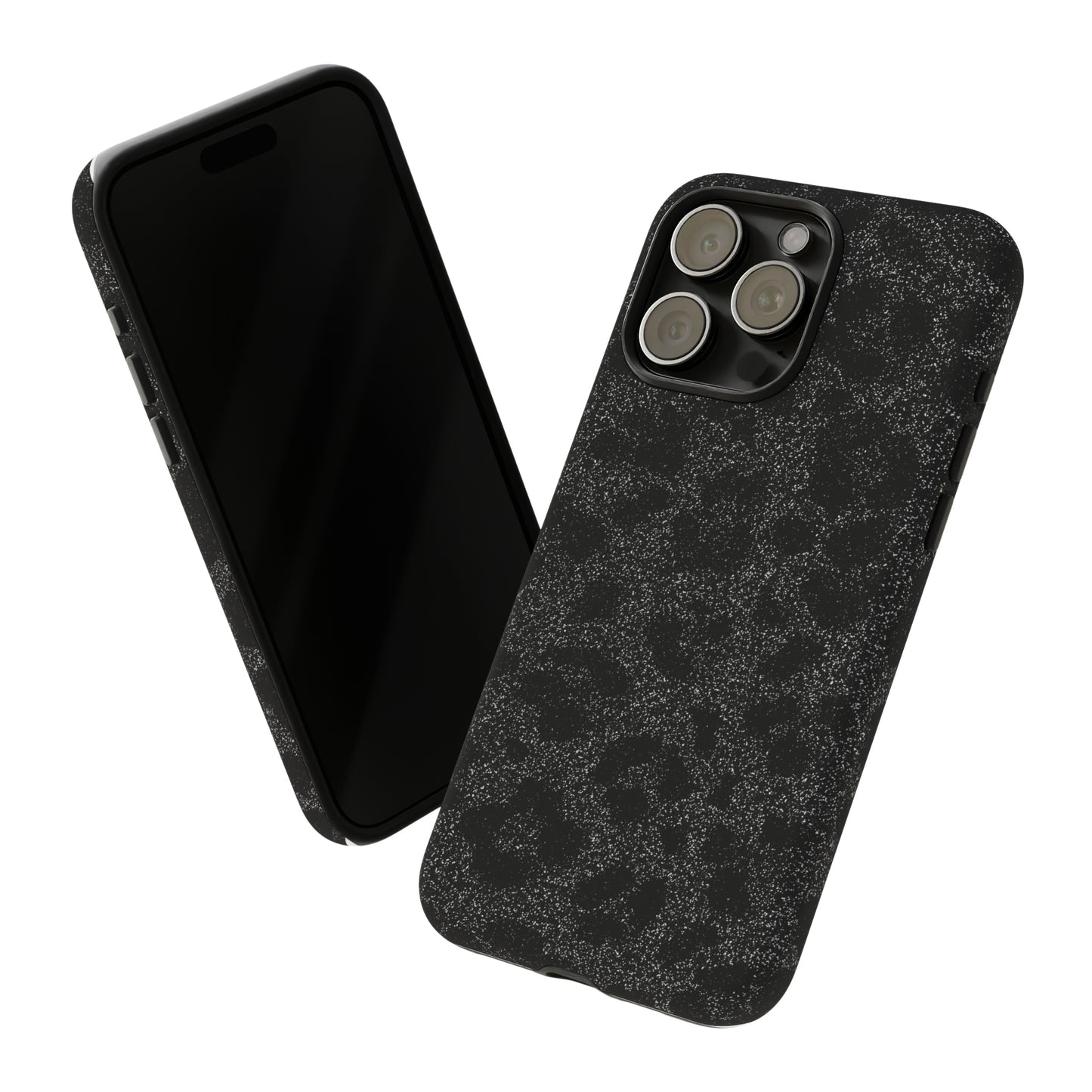 Black Leopard Print Case
