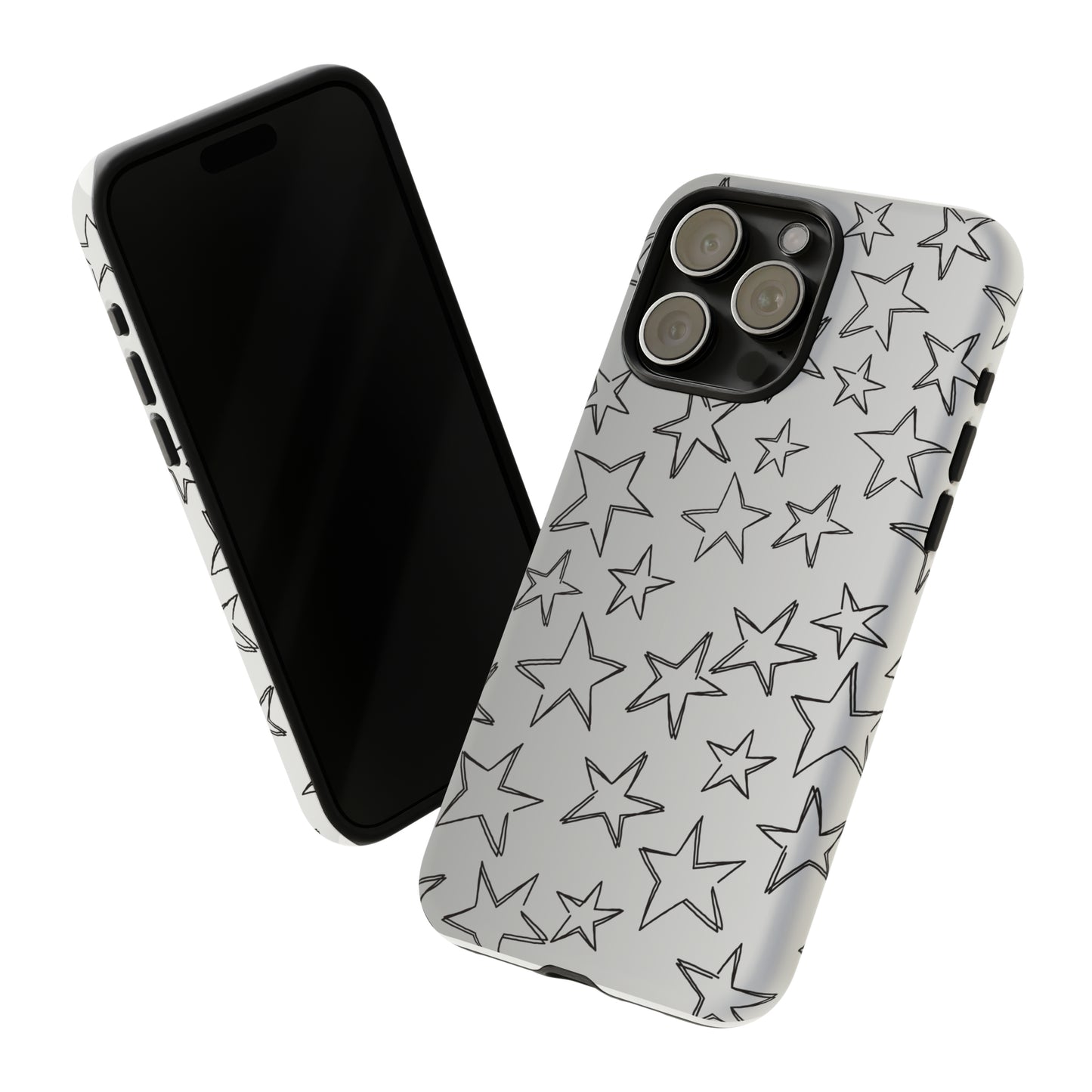 Black to White Fade Star Case