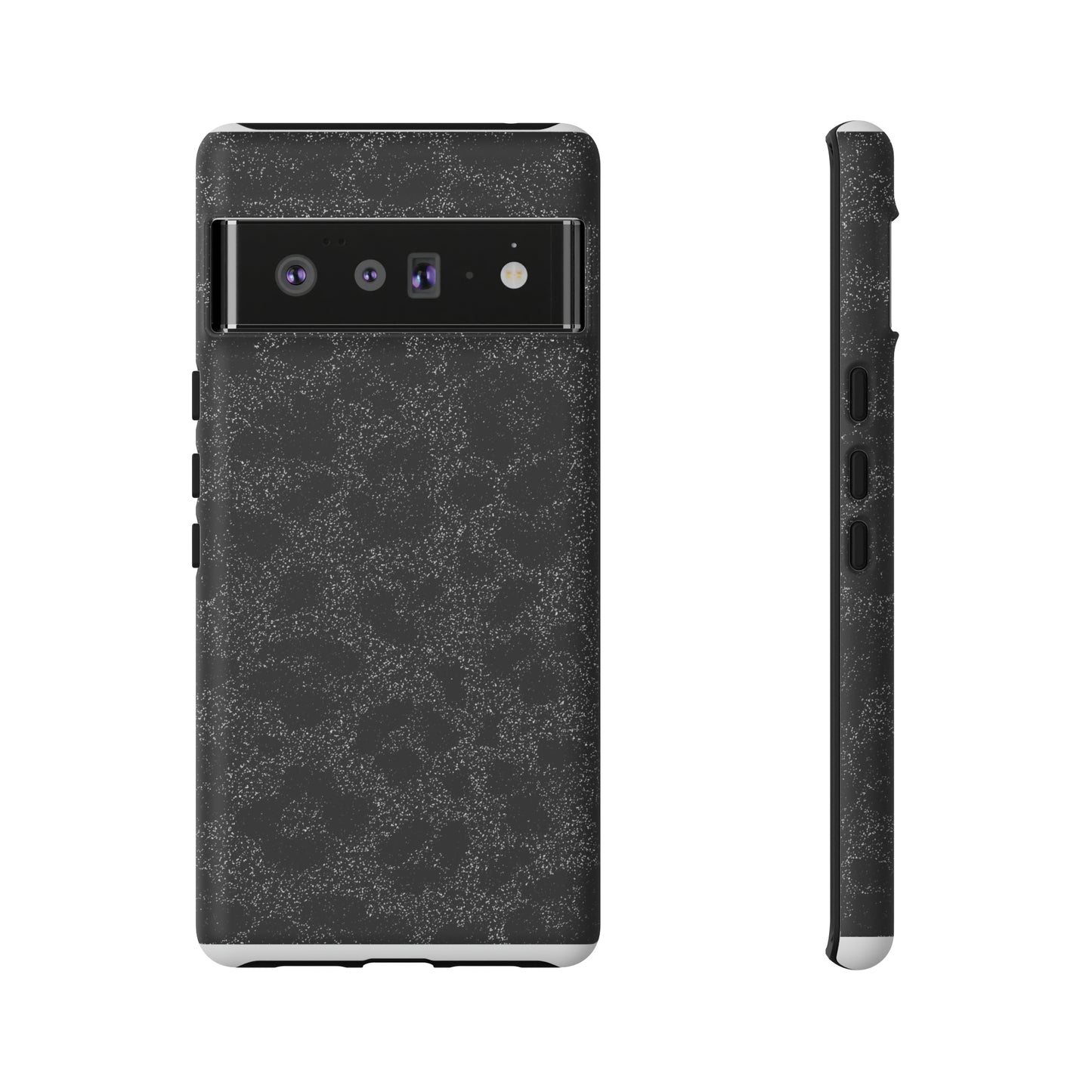 Black Leopard Print Case