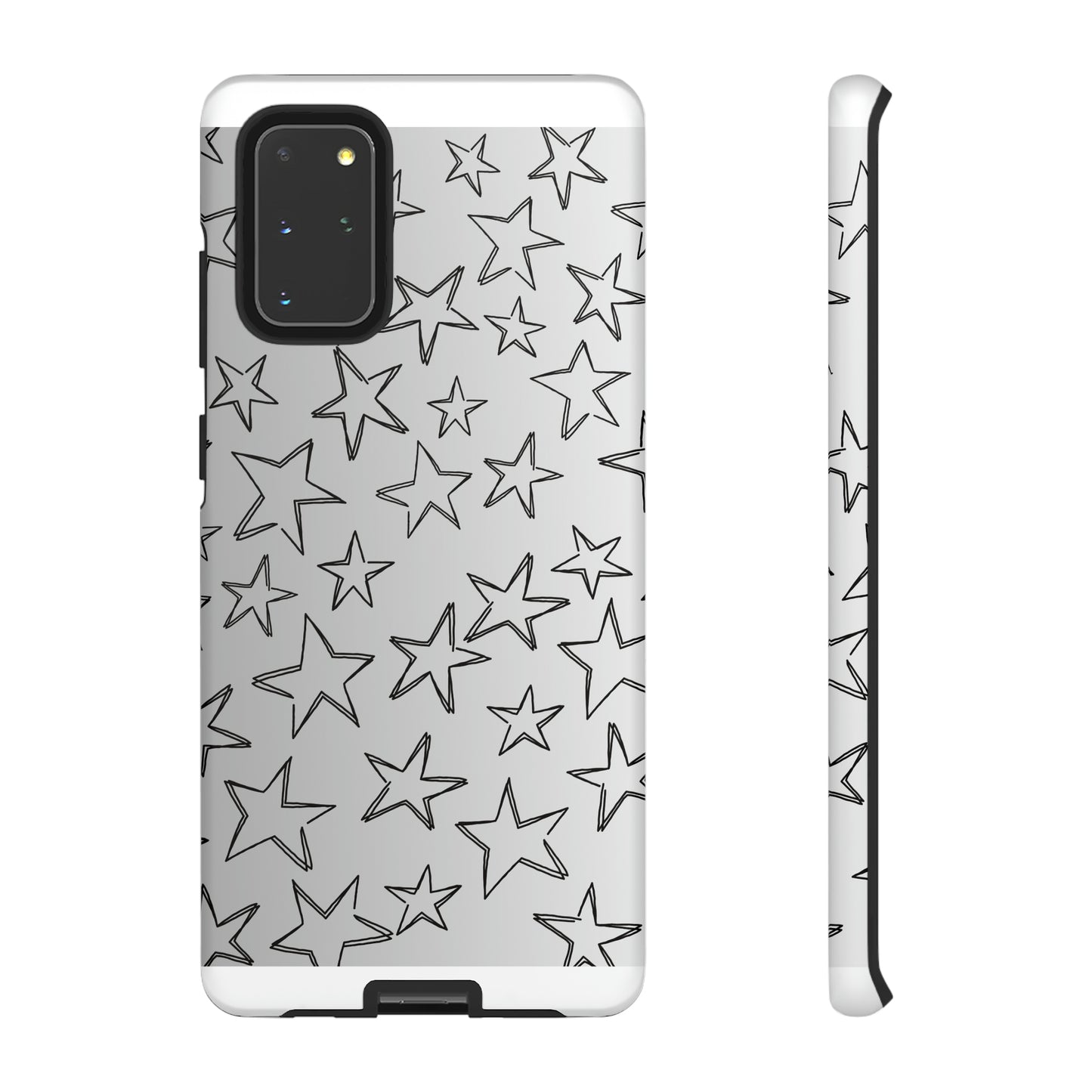 Black to White Fade Star Case
