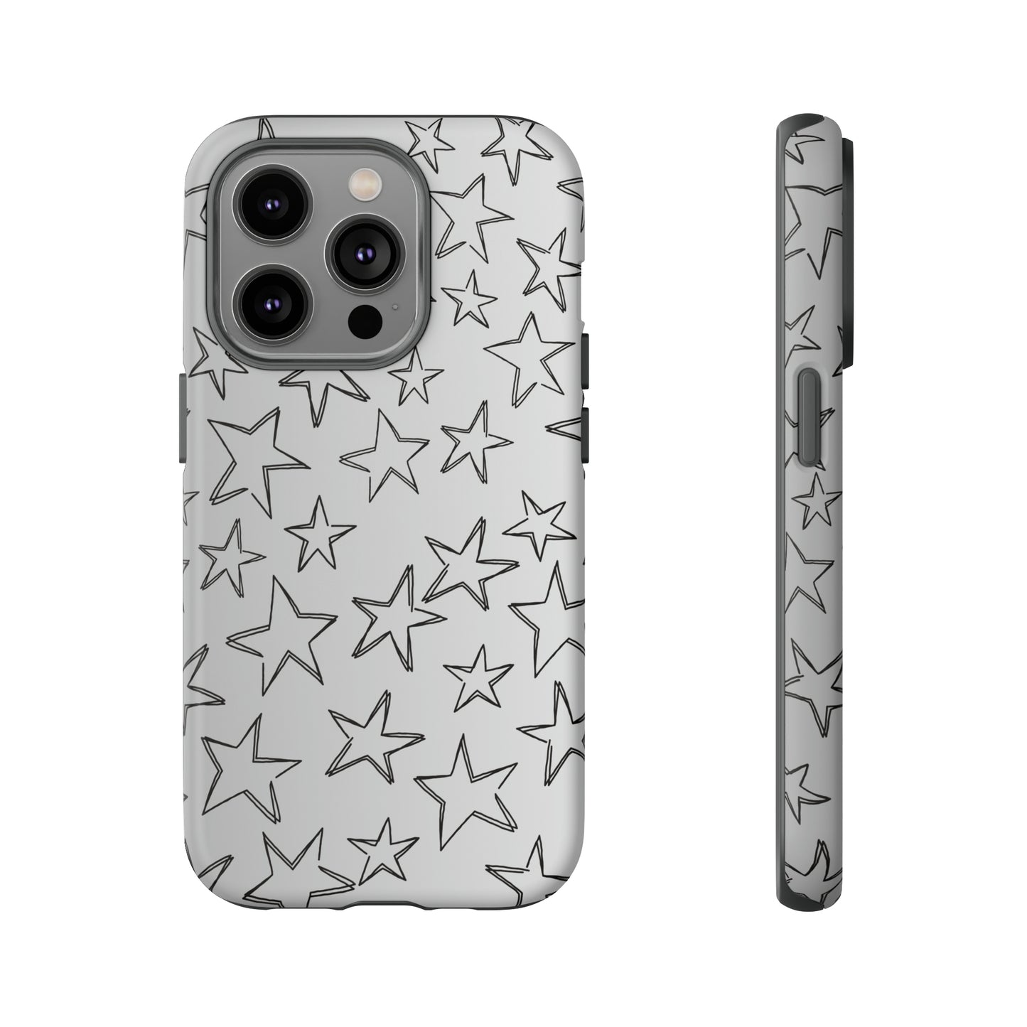 Black to White Fade Star Case