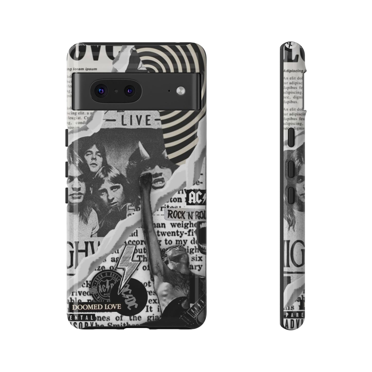 Rock Band Phone Case | Tough Cases, AC/DC Design, Music Lover Gift, Unique Phone Accessory, Birthday Present