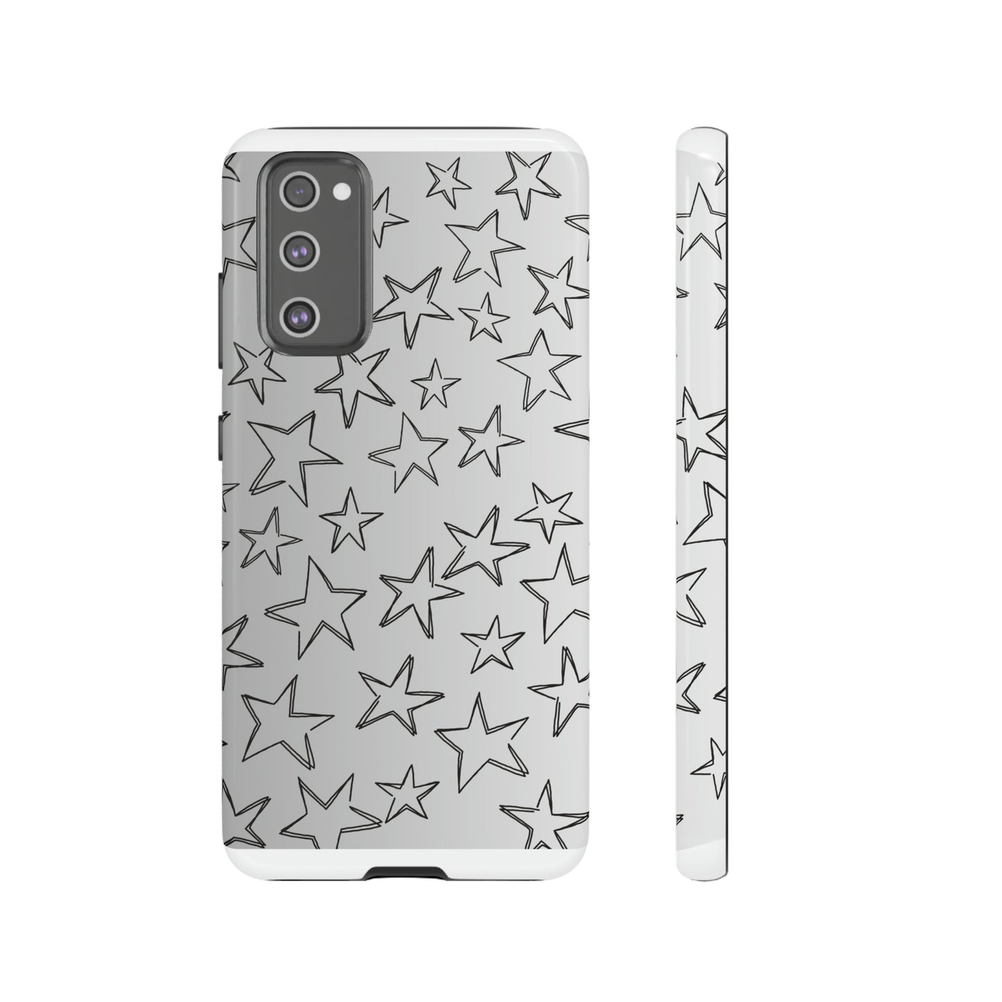 Black to White Fade Star Case