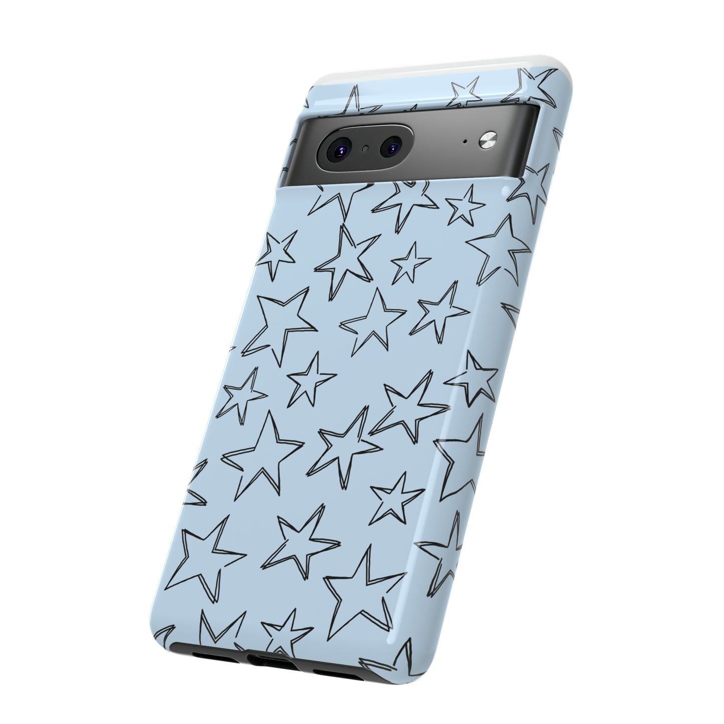 Light Blue Star Case