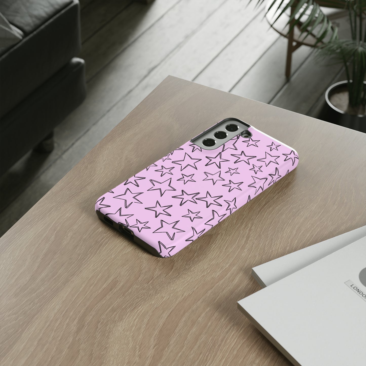 Pink/Purple Star Case