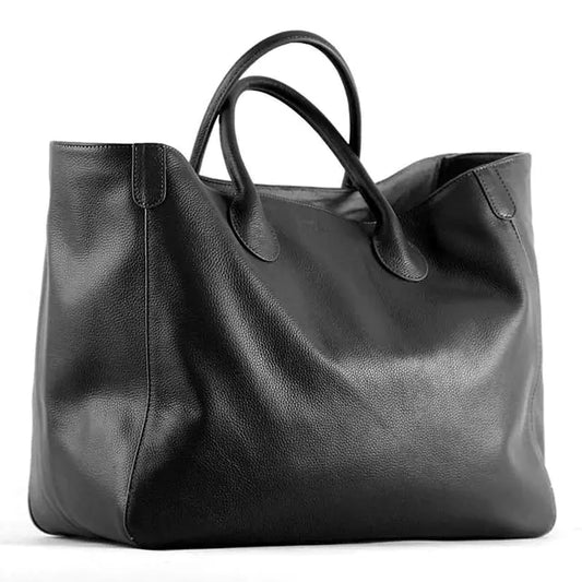 Oversize Leather Tote Bag