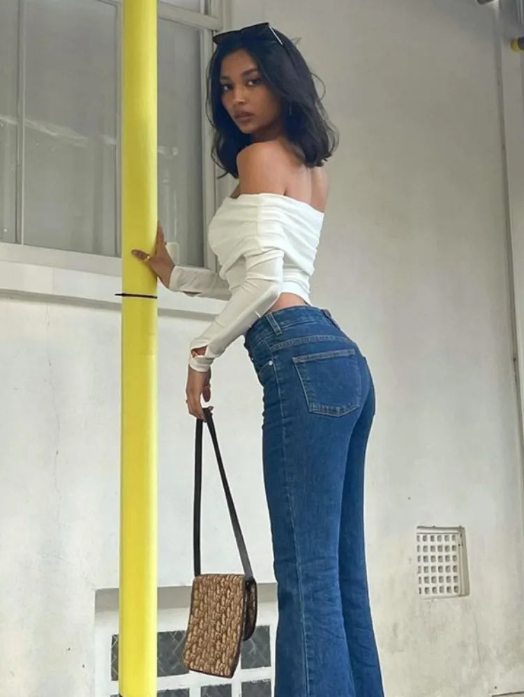 Off Shoulder Slim Top