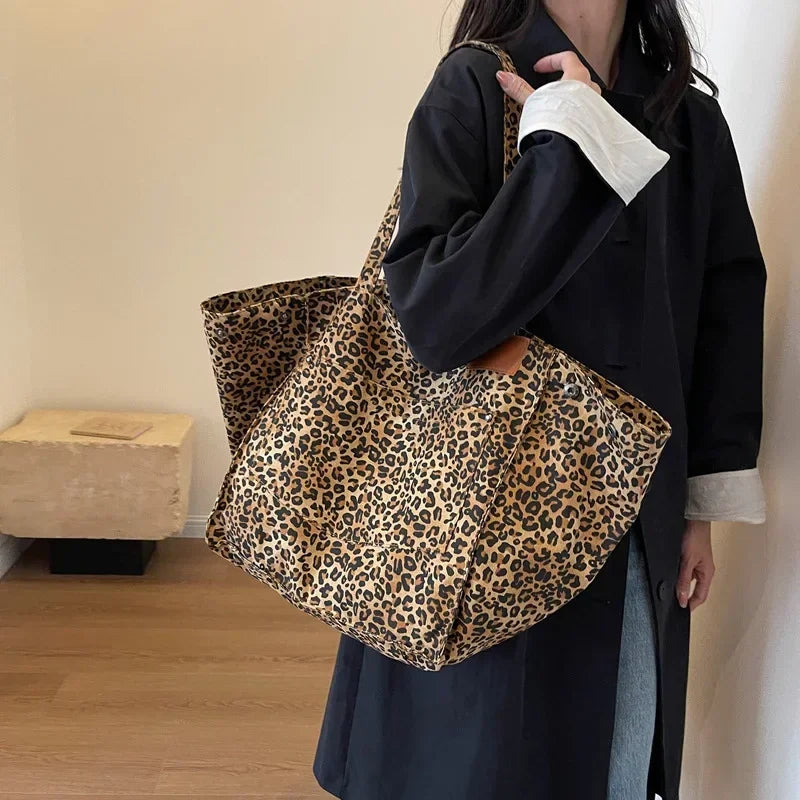 Leopard Print Handbag