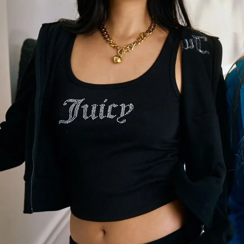 Glitter „Juicy“ Tank Top