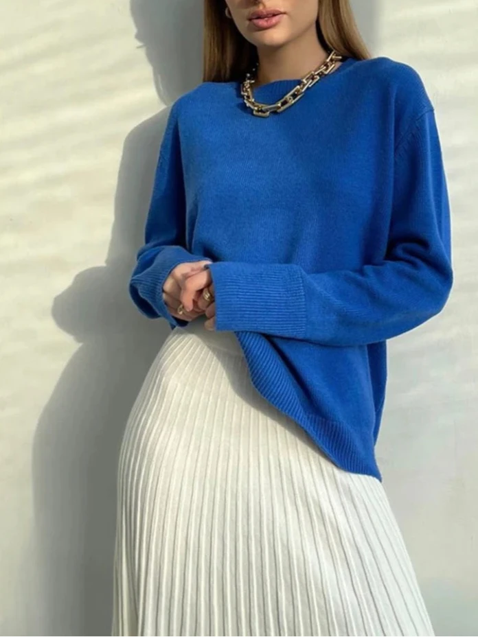 Basic Knitted Pullover