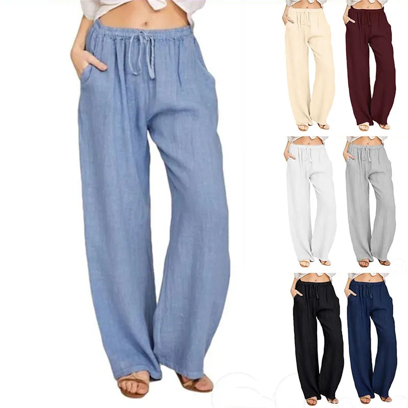 Cotton Linen Pants