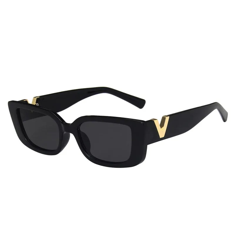 Retro Classic Rectangle Sunglasses