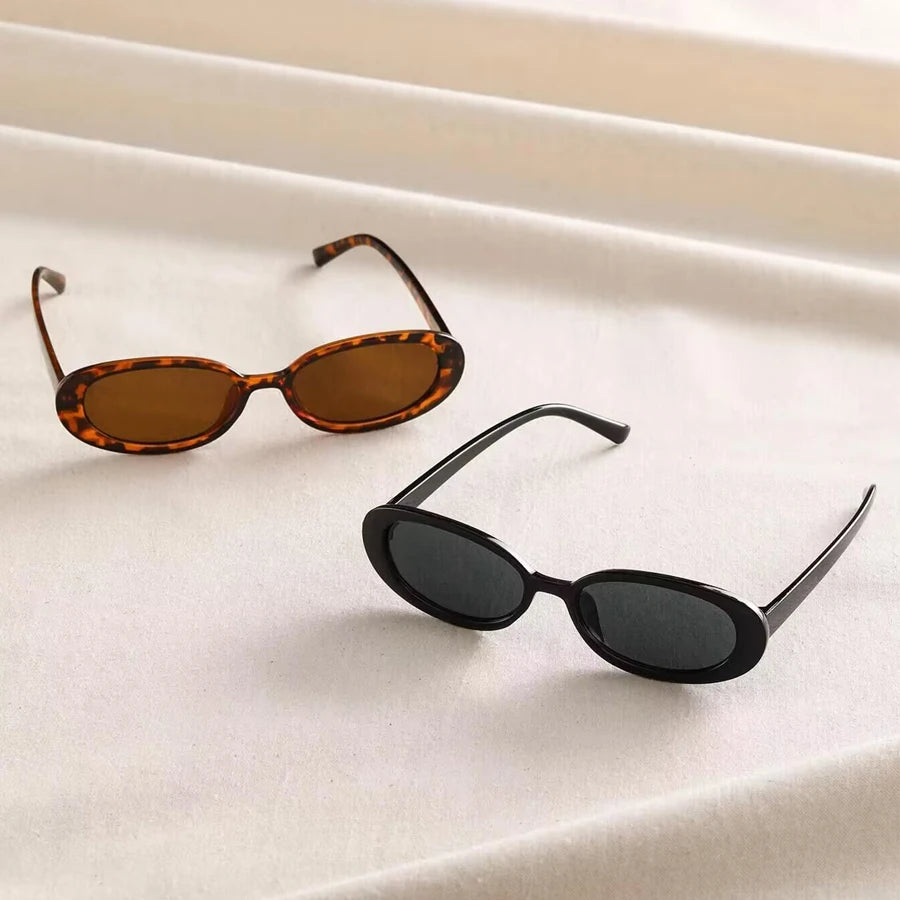 Vintage Oval Sunglasses