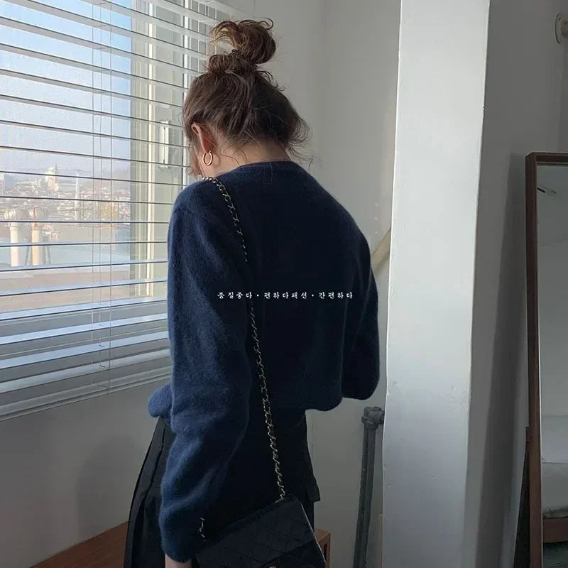 Knitted Cardigan Sweater Coat