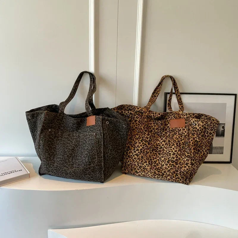 Leopard Print Handbag