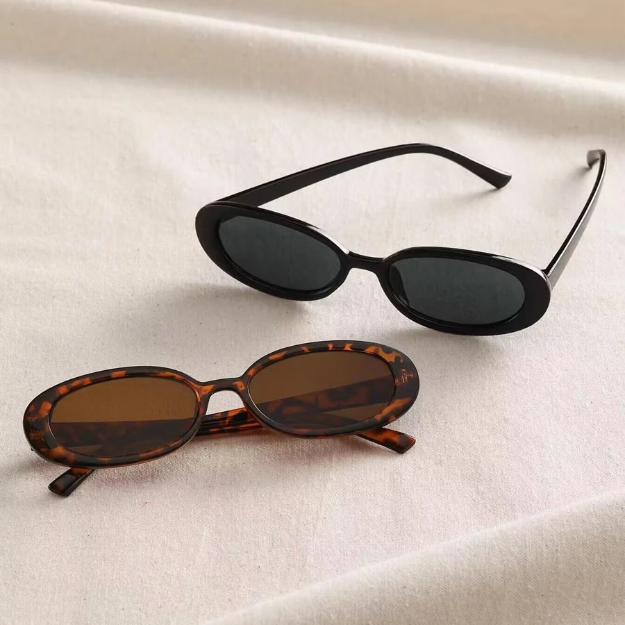 Vintage Oval Sunglasses