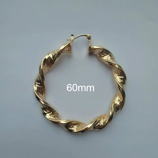 Wall Hoop Earrings