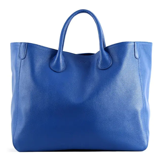 Oversize Leather Tote Bag