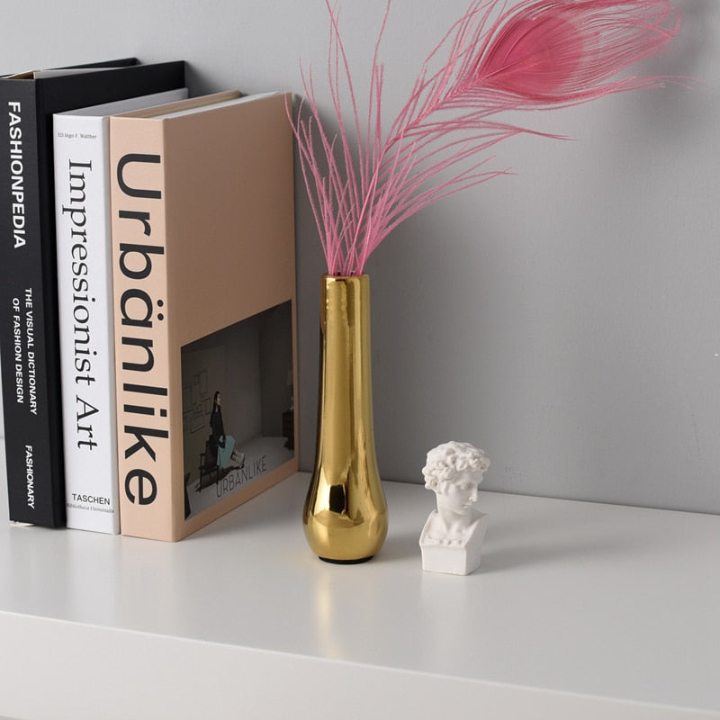 Plated Gold Vase